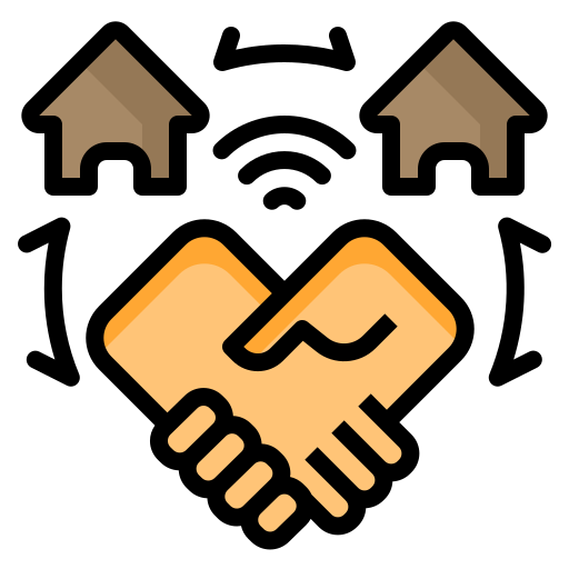 Shaking hands
